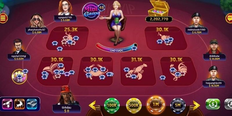 Chi tiết luật chơi của game Bầu Cua Tôm Cá